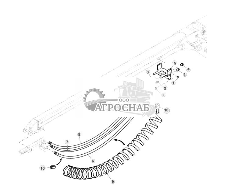Oil Lines, Junction Box, Extension Boom, CH9 - ST851895 588.jpg